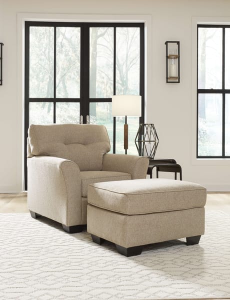 Ashley Living Room Chair with Ottoman 83004-20-14