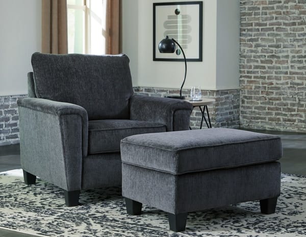 Ashley Living Room Chair with Ottoman 83905-20-14