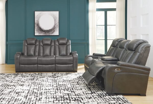 Ashley Living Room 3 Piece Power Reclining Living Room Set 85001-15-18-13