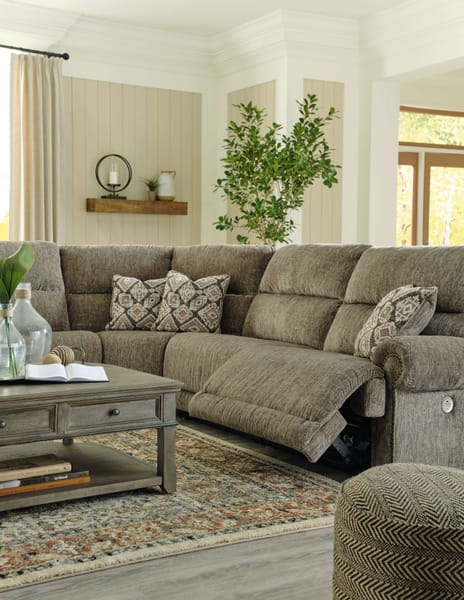 Ashley Living Room Power Reclining Sectional 85407-58-57-46-2-77-62