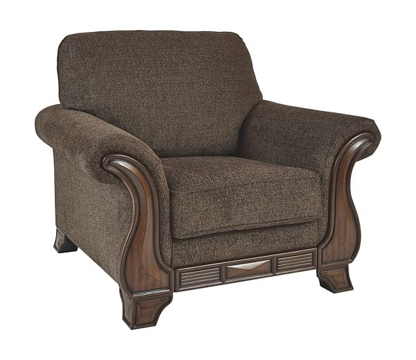 Ashley Living Room Chair with Ottoman 85506-20-14
