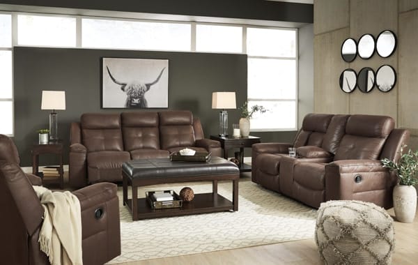 Ashley Living Room 3 Piece Reclining Living Room Set 86704-88-94-25