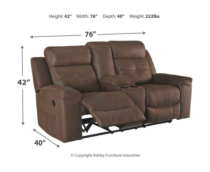 Ashley Living Room 3 Piece Reclining Living Room Set 86704-88-94-25
