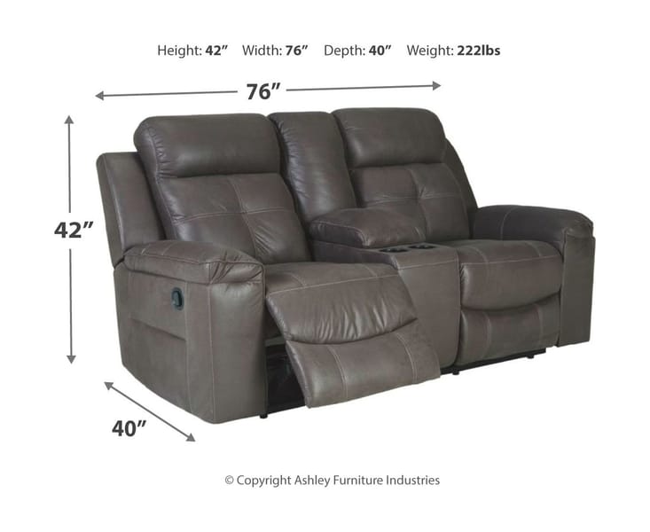 Jesolo 2 Piece Reclining Living Room Set