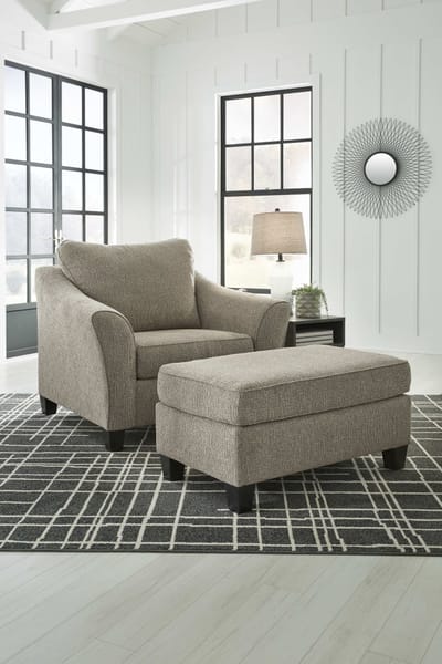 Ashley Living Room Chair and a Half with Ottoman 86904-23-14