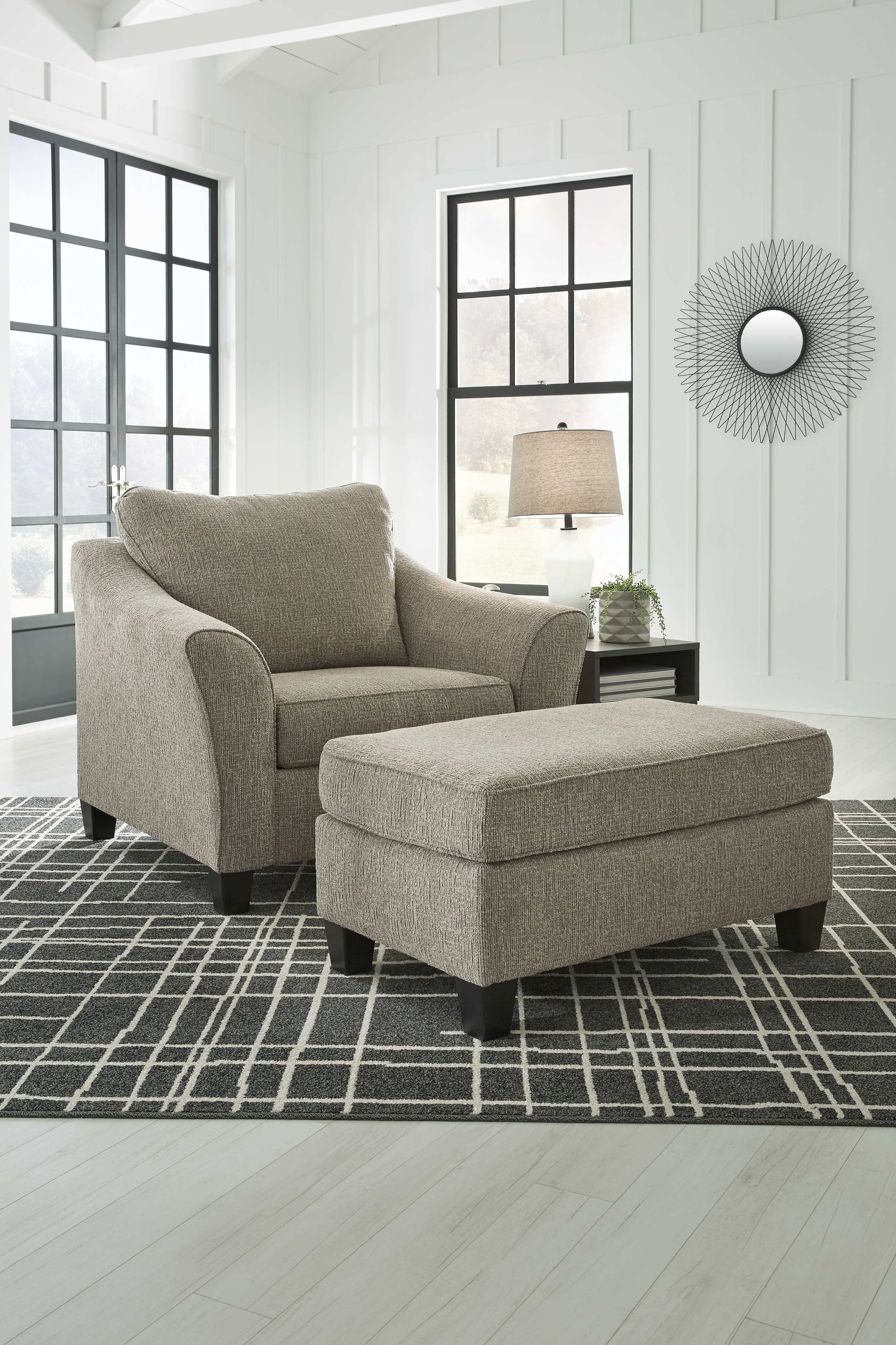 Ashley Living Room Chair and a Half with Ottoman 86904-23-14