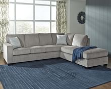 Ashley Living Room Sleeper Sectional with Chaise 87214-10-17
