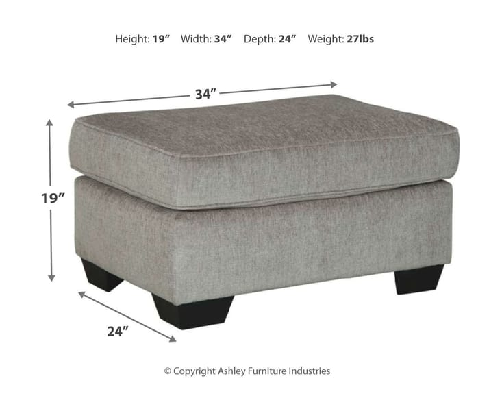 Ashley Living Room Chair with Ottoman 87214-20-14