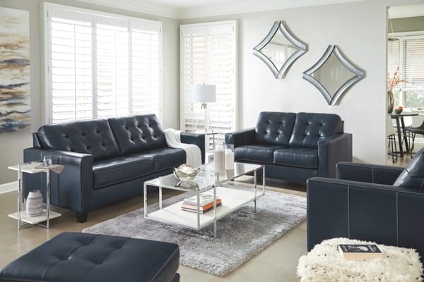 Ashley Living Room 2 Piece Reclining Living Room Set 87503-38-35