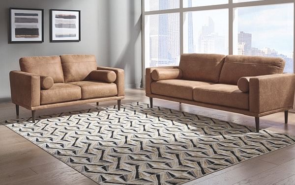Ashley Living Room Sofa and Loveseat 89402-38-35