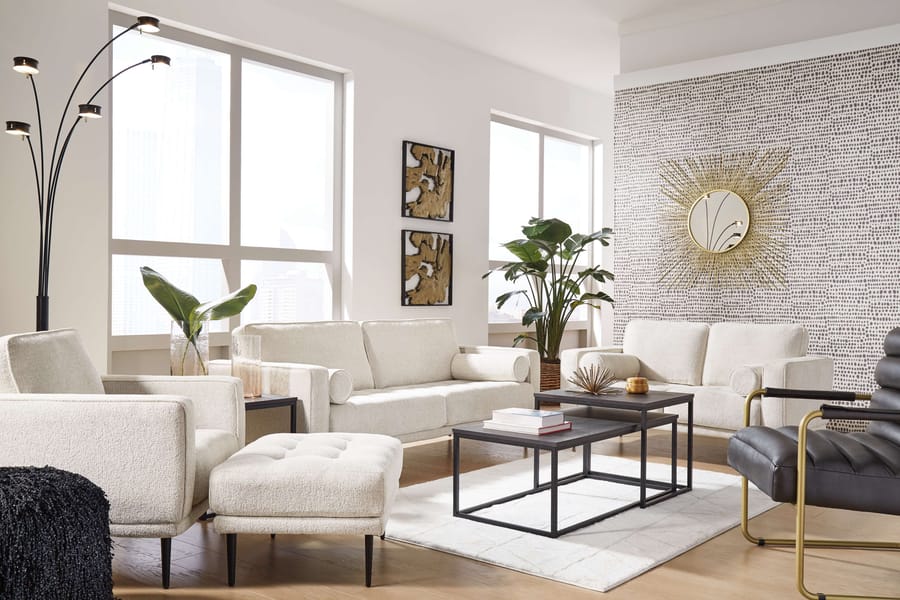 Ashley Living Room Sofa & Loveseat 90804-38-35