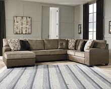 Ashley Living Room Sectional with Chaise 91302-16-34-67