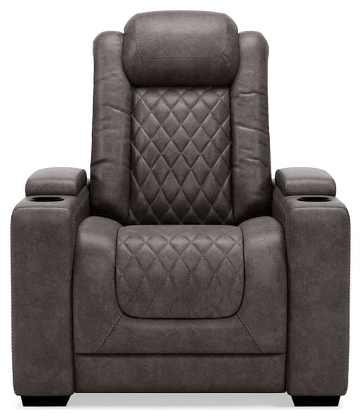 Ashley Living Room Power Recliner with Adjustable Headrest 9300313