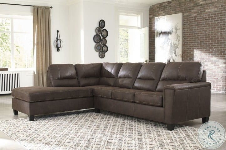Ashley Living Room Sectional with Chaise 94003-16-67