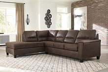 Ashley Living Room Sleeper Sectional with Chaise 94003-16-70