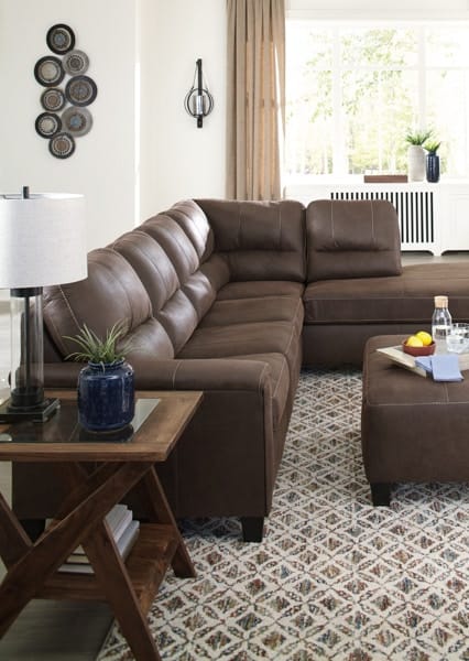 Ashley Living Room Sectional with Chaise 94003-66-17