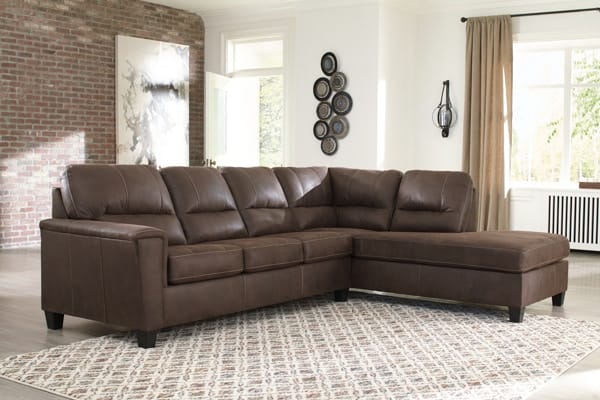 Ashley Living Room Sleeper Sectional with Chaise 94003-69-17