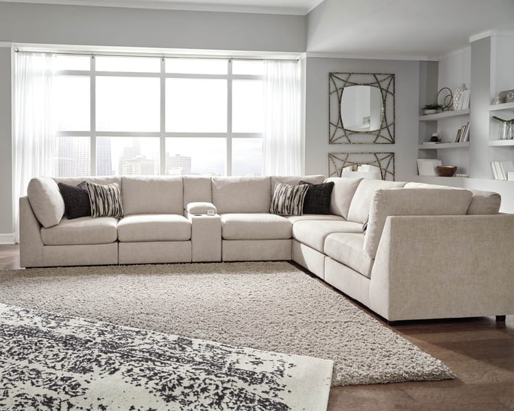 Ashley Living Room Sectional 98707-77-46-57-46-77-46-77
