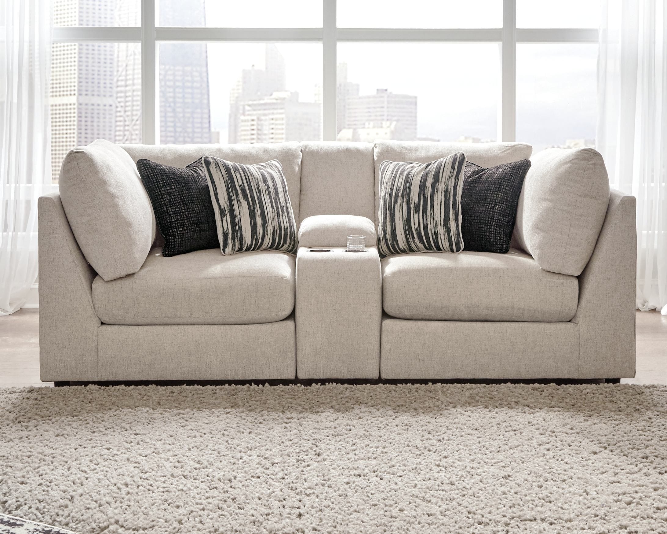 Ashley Living Room Sectional 98707-77-57-77