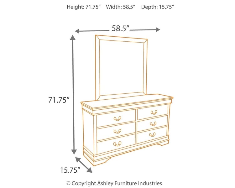 Ashley Bedroom 4 Piece King Sleigh Bed Set B376-31-36-82-97