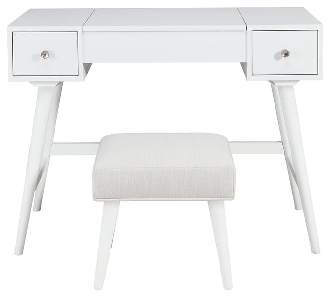 Ashley Bedroom Vanity with Upholstered Stool B060-122