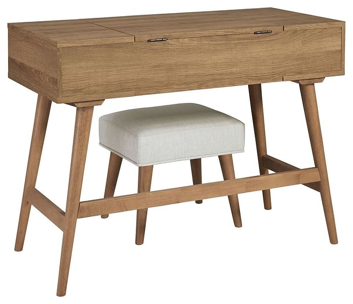 Ashley Bedroom Vanity with Upholstered Stool B060-22