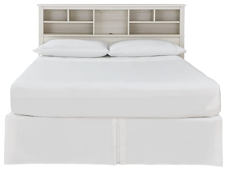 Ashley Bedroom 4 Piece King Bookcase Headboard Bed Set B067-69-B100-66-91-2