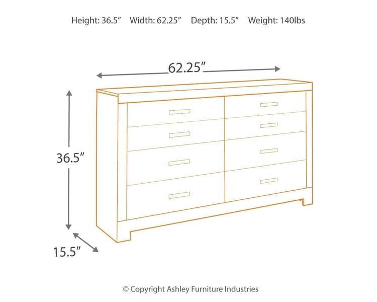 Ashley Bedroom 7 Piece Queen Panel Bedroom Set B070-31-36-46-71-96-92-2