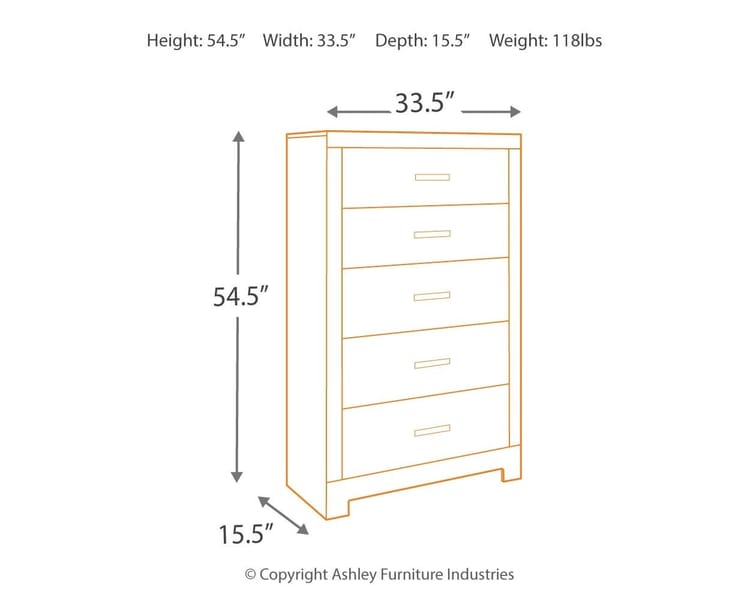 Ashley Bedroom 7 Piece Queen Panel Bedroom Set B070-31-36-46-71-96-92-2