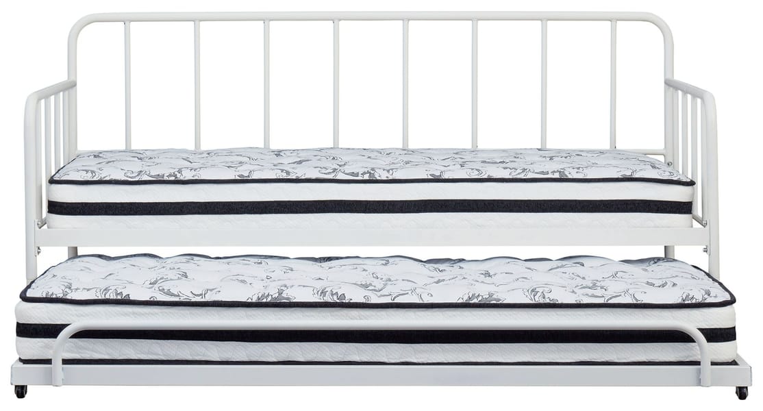 Ashley Bedroom Twin Metal Day Bed with Trundle B076-280-260