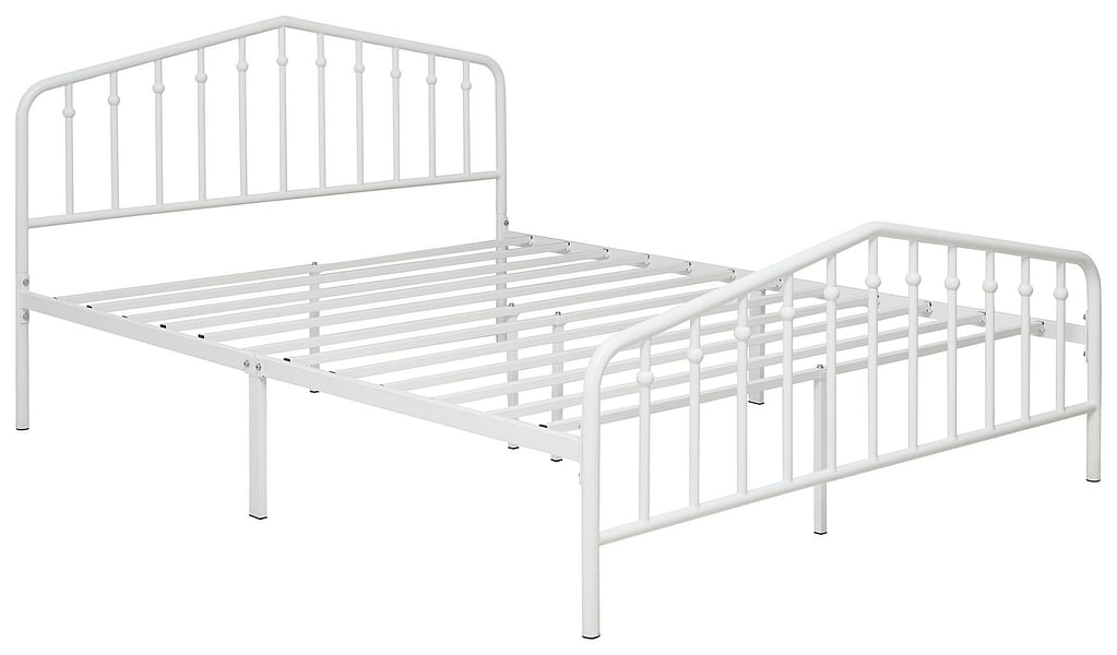 Bedroom Metal Beds Ashley Bedroom Queen Metal Bed B076-681 at iStyle ...