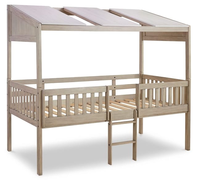 Ashley Bedroom Twin Loft Bed With Roof Panels B081-362P-362R