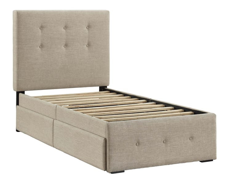 Ashley Bedroom Twin Upholstered Storage Bed B092-53-50