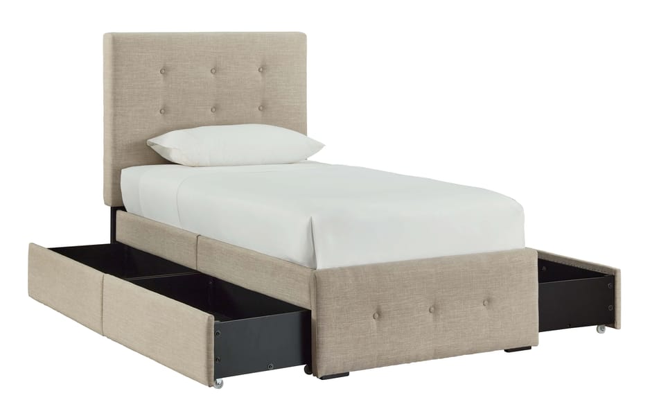 Ashley Bedroom Twin Upholstered Storage Bed B092-53-50