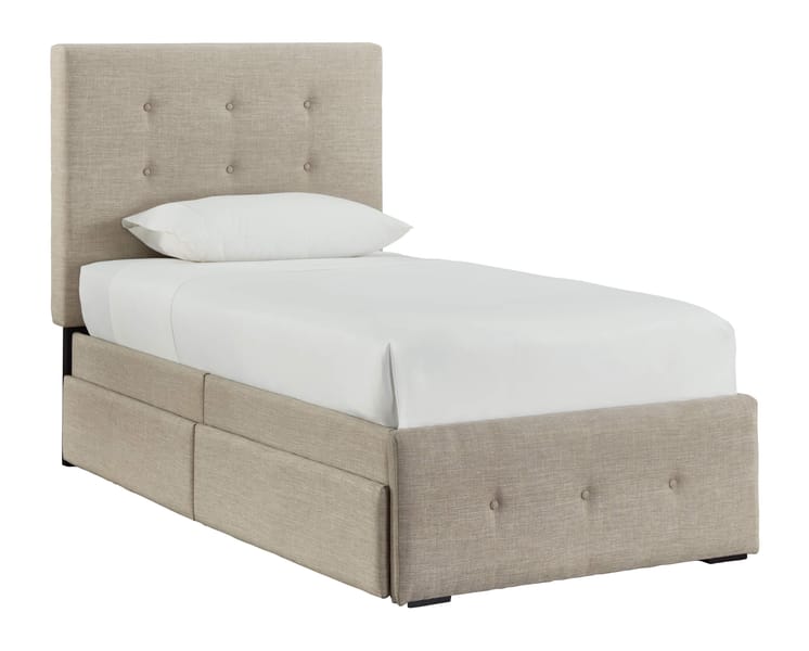 Ashley Bedroom Twin Upholstered Storage Bed B092-53-50