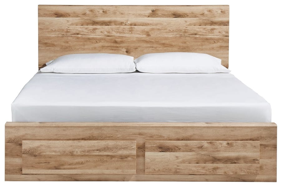 Ashley Bedroom Queen Panel Bed with Footboard Storage B1050-57-54S-95-B100-13