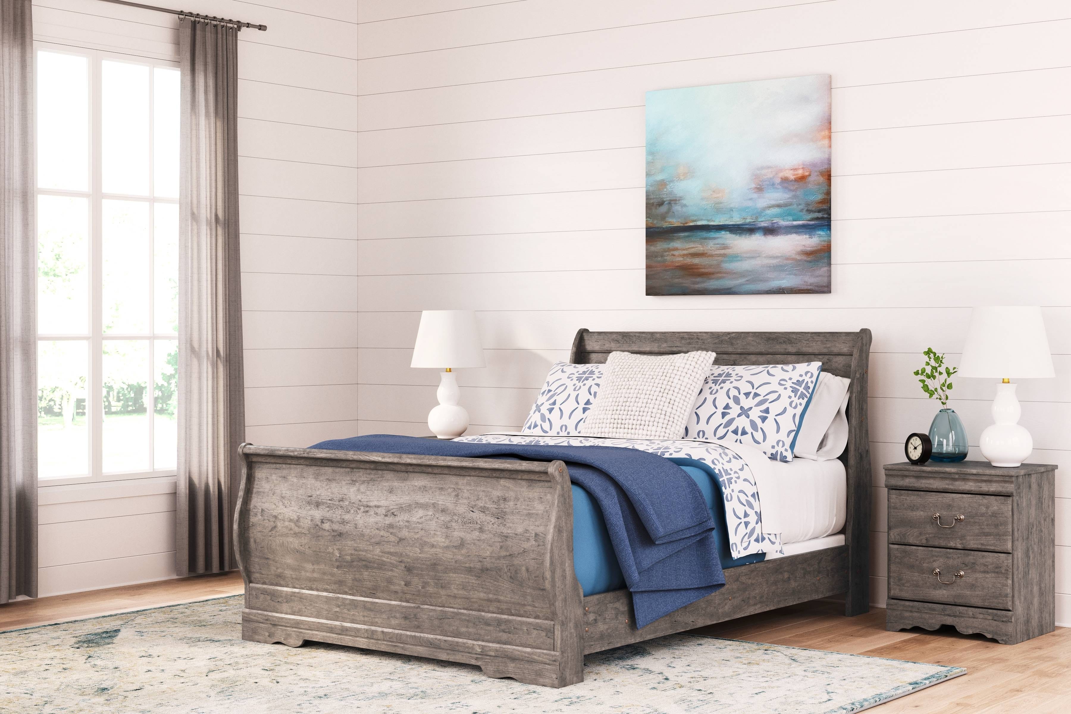 Ashley Bedroom Full Sleigh Bed B1126-87-84-88