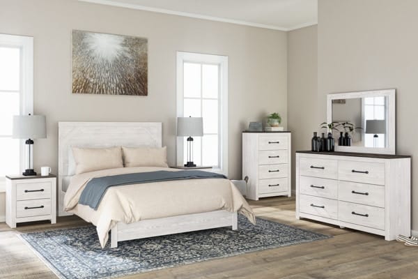 Ashley Bedroom 5 Piece Queen Panel Bedroom Set B1190-31-36-44-71-96