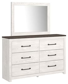 Ashley Bedroom Dresser and Mirror B1190-31-36