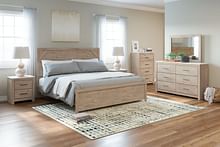 Ashley Bedroom 6 Piece King Panel Bedroom Set B1191-31-36-72-97-92-2