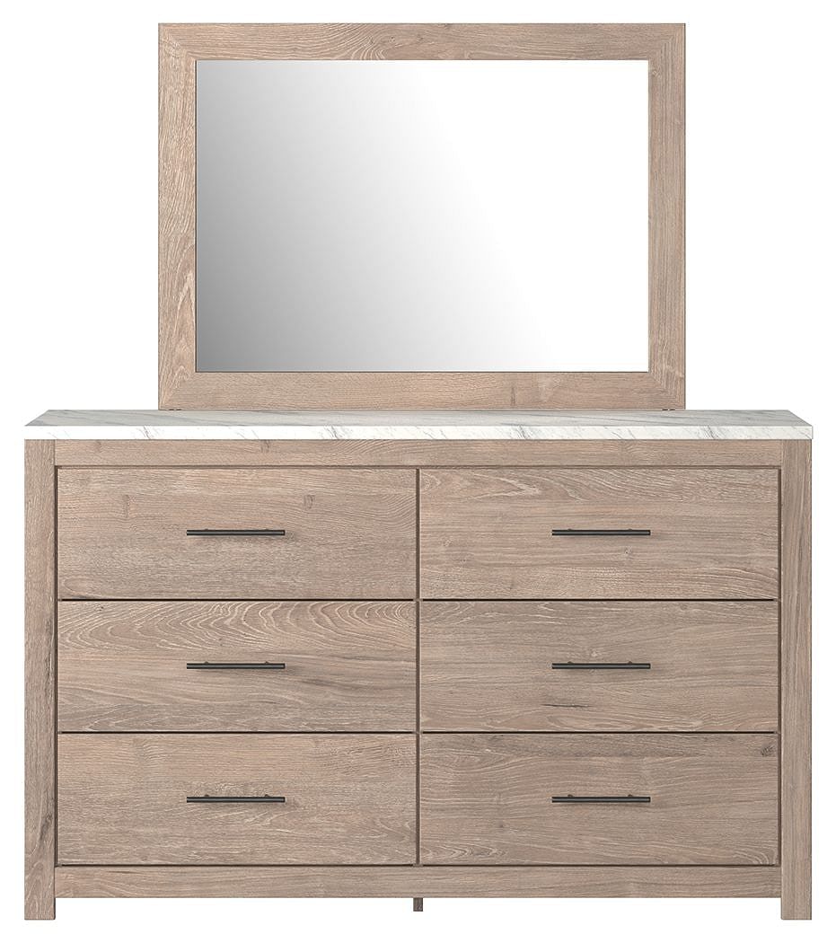 Ashley Bedroom Dresser and Mirror B1191-31-36