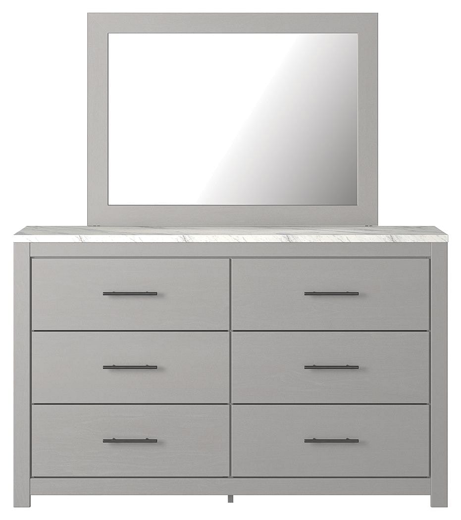 Cottonburg 5 Piece King Panel Bedroom - Light Gray/White Cottonburg 5 Piece King Panel Bedroom - Light Gray/White
