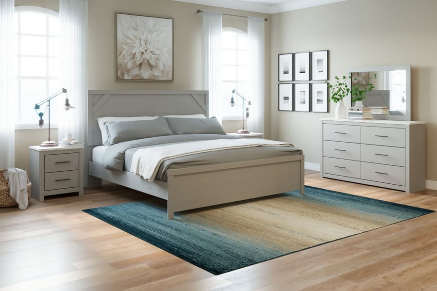Ashley Bedroom Dresser and Mirror B1192-31-36