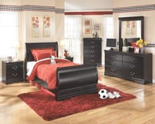 Ashley Bedroom 8 Piece Twin Sleigh Bedroom Set B128-31-36-46-63-62-82-92-2