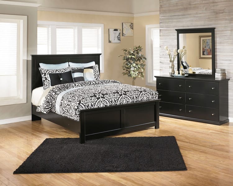 Ashley Bedroom 8 Piece King Panel Bedroom Set B138-31-36-46-58-56-97-91-2