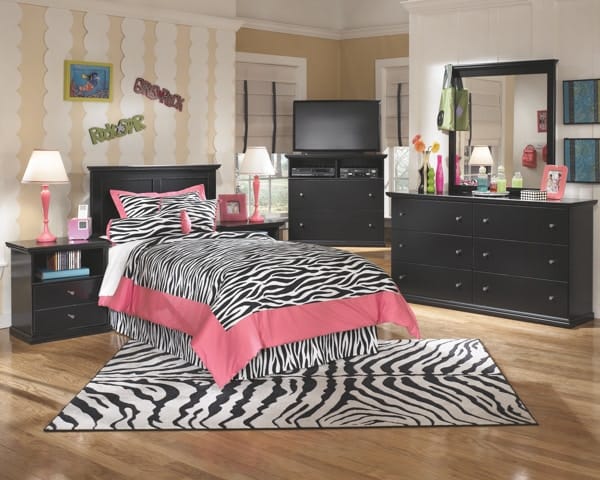 Ashley Bedroom 5 Piece Twin Panel Bedroom Set B138-31-36-53-91-2