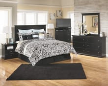 Ashley Bedroom 4 Piece King Panel Bedroom Set B138-31-36-58-B100-66