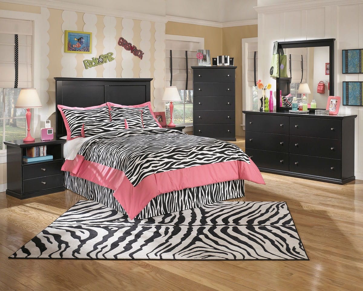 Ashley Bedroom 5 Piece Full Panel Bedroom Set B138-31-36-87-91-2
