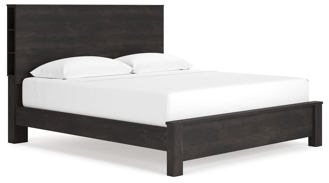 Ashley Bedroom 6 Piece King Panel Bookcase Bed Set B1388-231-36-69-56-95-B100-14