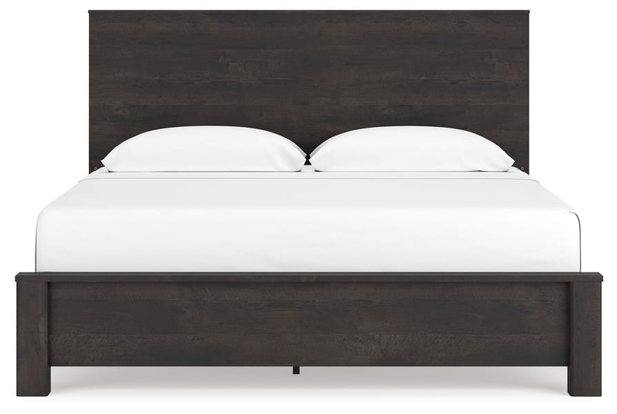 Toretto King Panel Bookcase Bed